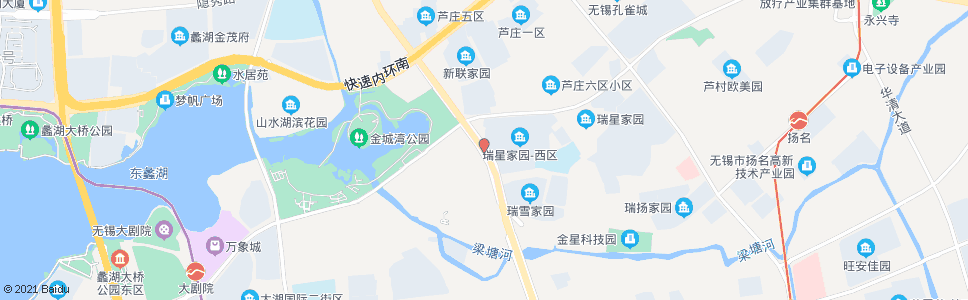 无锡金石路(贡湖大道)_公交站地图_无锡公交_妙搜公交查询2024