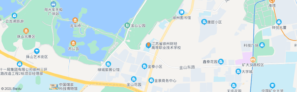 徐州市财校_公交站地图_徐州公交_妙搜公交查询2024