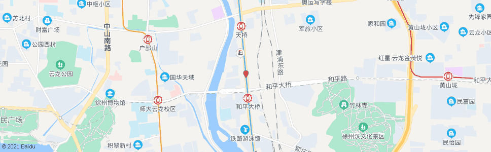 徐州铁路分局(上海铁路局徐州办事处)_公交站地图_徐州公交_妙搜公交查询2024