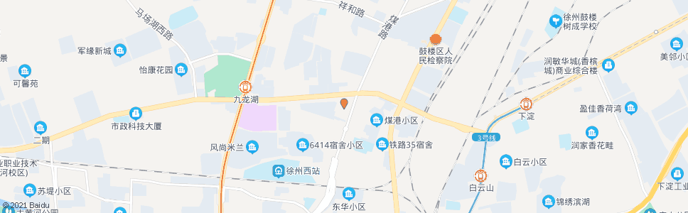 徐州滨湖城市花园_公交站地图_徐州公交_妙搜公交查询2024