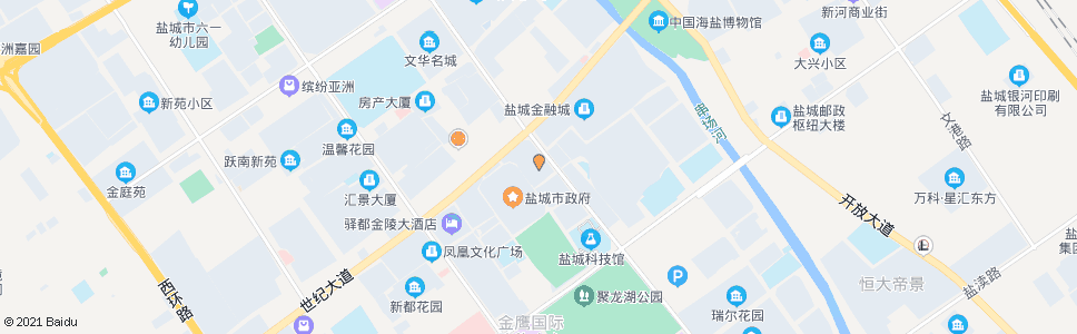 盐城市社保中心_公交站地图_盐城公交_妙搜公交查询2024