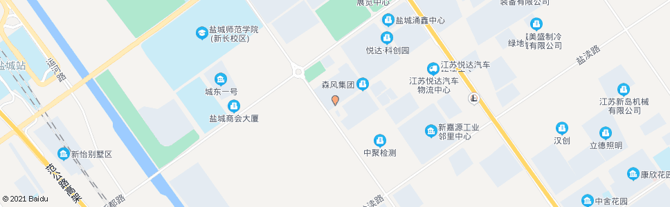 盐城市车管所_公交站地图_盐城公交_妙搜公交查询2025