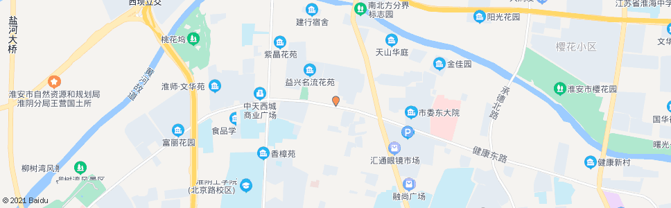 盐城实验小学(北实小)_公交站地图_盐城公交_妙搜公交查询2024