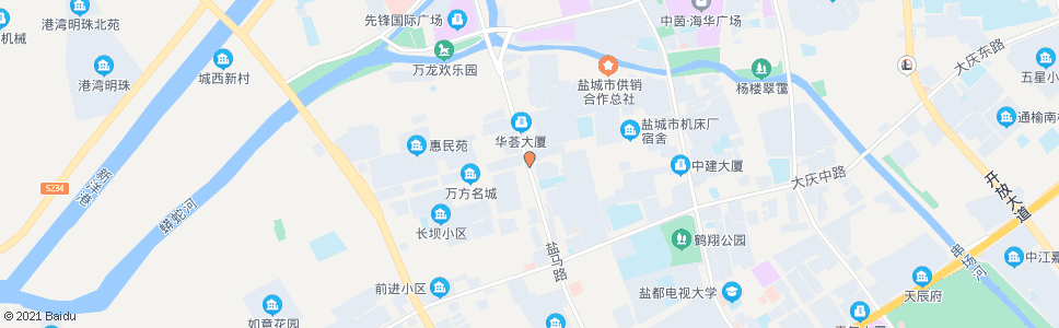 盐城双元路_公交站地图_盐城公交_妙搜公交查询2024