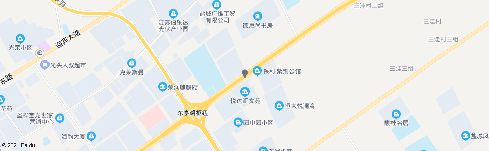 盐城青年路跃进路口_公交站地图_盐城公交_妙搜公交查询2024