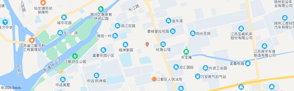 扬州江中(浦江路)_公交站地图_扬州公交_妙搜公交查询2024