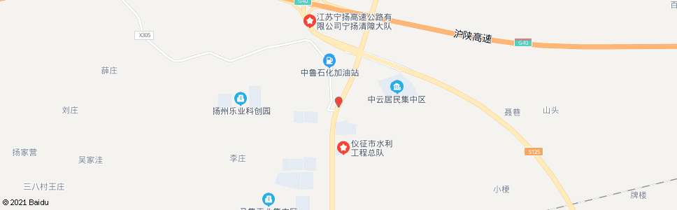 扬州岔镇_公交站地图_扬州公交_妙搜公交查询2024