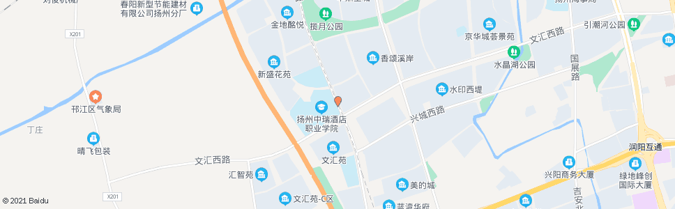 扬州站南路文汇西路_公交站地图_扬州公交_妙搜公交查询2024