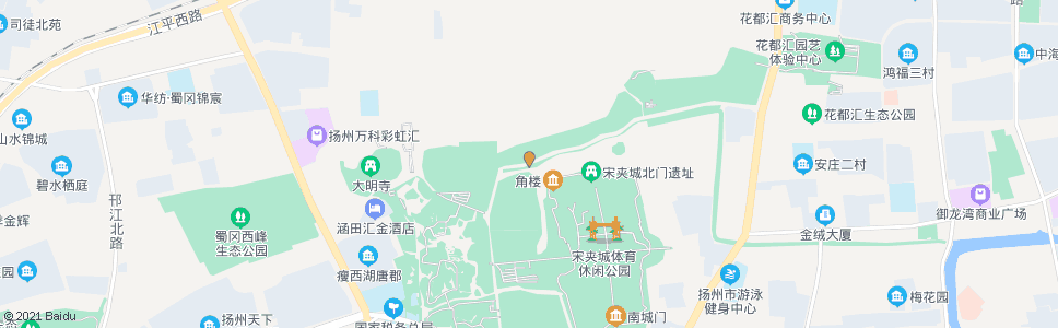 扬州下马桥_公交站地图_扬州公交_妙搜公交查询2024