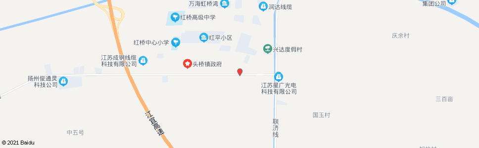 扬州东升桥_公交站地图_扬州公交_妙搜公交查询2024