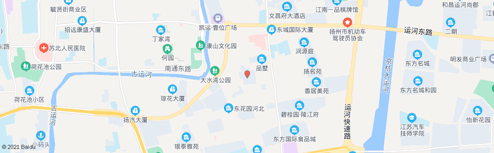 扬州施井小区(施井路)_公交站地图_扬州公交_妙搜公交查询2024