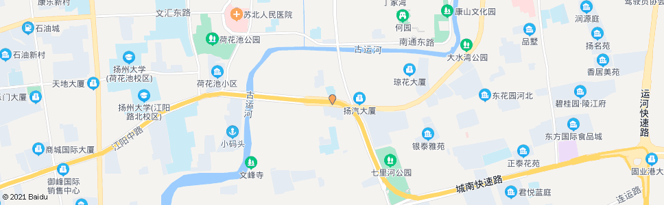 扬州工人新村_公交站地图_扬州公交_妙搜公交查询2024