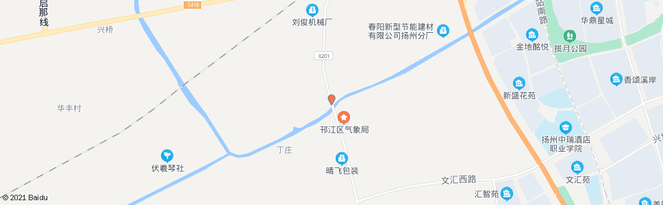 扬州沿山河村_公交站地图_扬州公交_妙搜公交查询2024