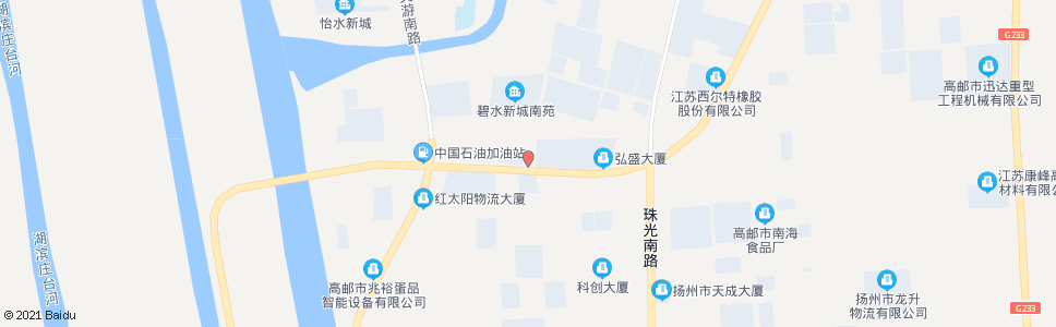 扬州城南经济新区_公交站地图_扬州公交_妙搜公交查询2024
