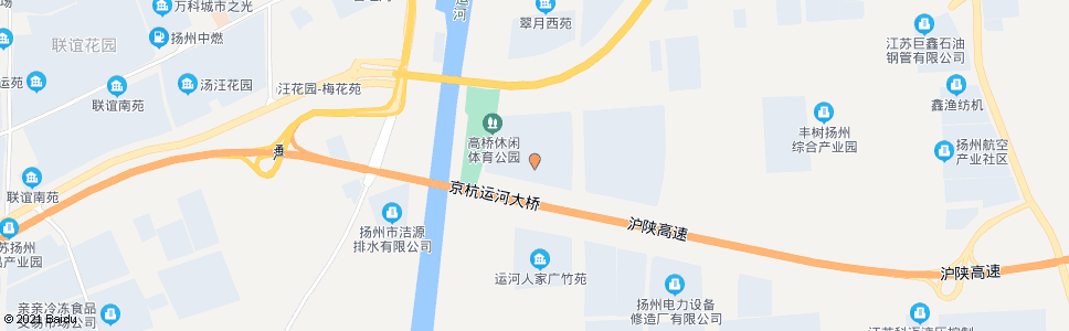 扬州运河人家_公交站地图_扬州公交_妙搜公交查询2024
