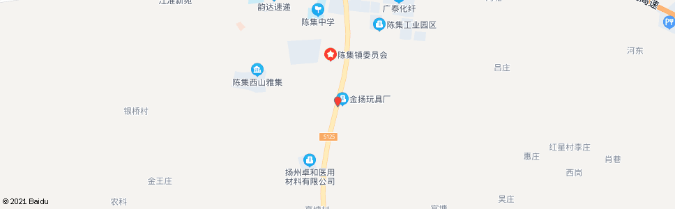 扬州陈集地藏寺_公交站地图_扬州公交_妙搜公交查询2024