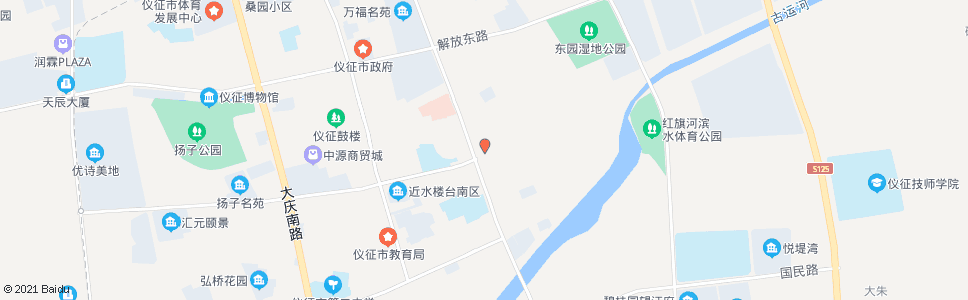 扬州华侨新村_公交站地图_扬州公交_妙搜公交查询2024