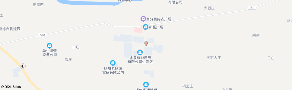 扬州华鑫酒店_公交站地图_扬州公交_妙搜公交查询2024