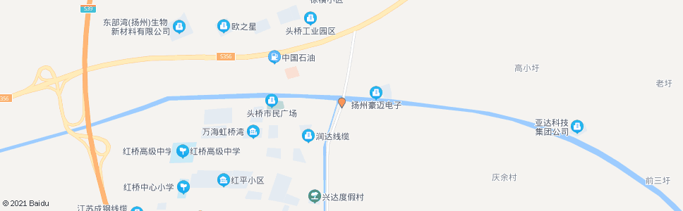 扬州立新桥_公交站地图_扬州公交_妙搜公交查询2024