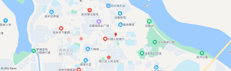 抚州市二医院(妇幼保健院)_公交站地图_抚州公交_妙搜公交查询2024