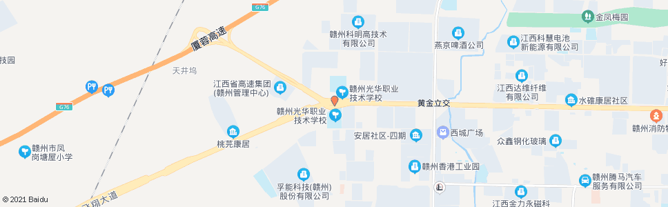 赣州赣州西高速公路口_公交站地图_赣州公交_妙搜公交查询2024