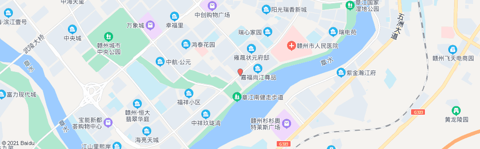 赣州章江南苑小区_公交站地图_赣州公交_妙搜公交查询2024