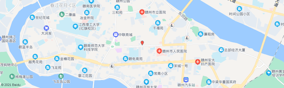 赣州赣龙大酒店_公交站地图_赣州公交_妙搜公交查询2024