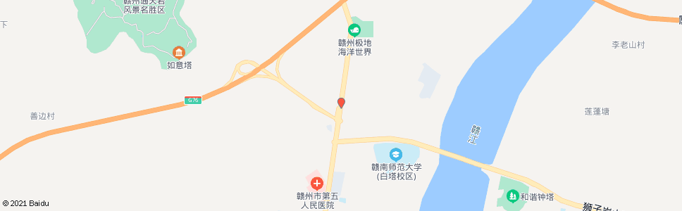 赣州赣州北高速公路口_公交站地图_赣州公交_妙搜公交查询2024