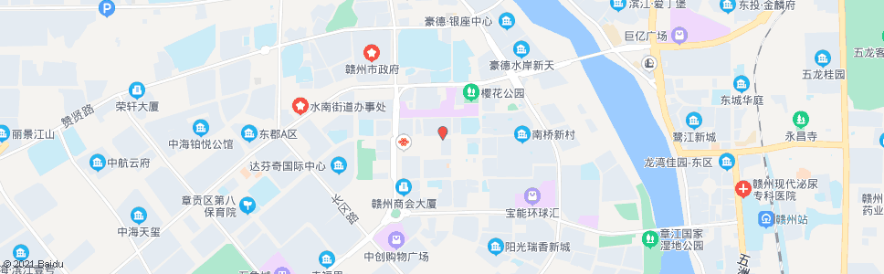 赣州豪德小学_公交站地图_赣州公交_妙搜公交查询2024