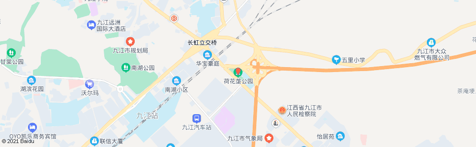 九江荷花拢_公交站地图_九江公交_妙搜公交查询2024