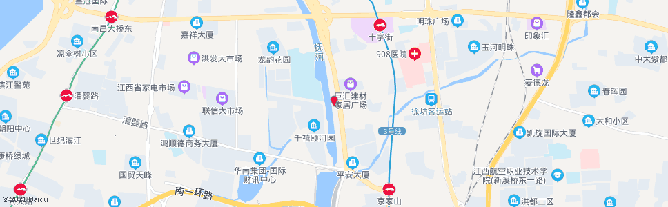 南昌建设西路口_公交站地图_南昌公交_妙搜公交查询2024