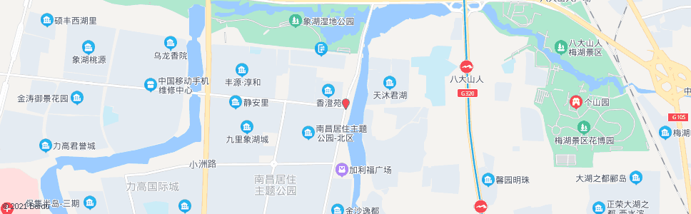 南昌八月湖路口_公交站地图_南昌公交_妙搜公交查询2024