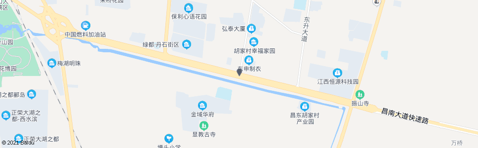 南昌高新南大道_公交站地图_南昌公交_妙搜公交查询2025