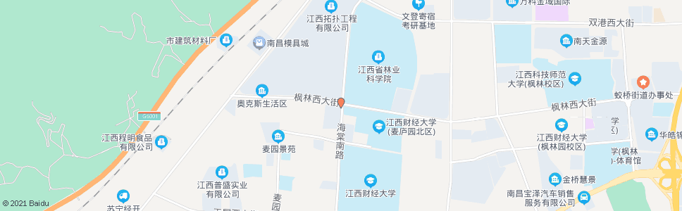 南昌海棠路南口_公交站地图_南昌公交_妙搜公交查询2025