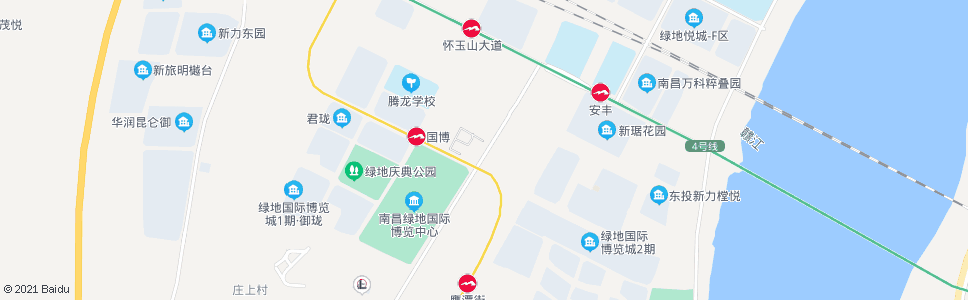 南昌九龙大道_公交站地图_南昌公交_妙搜公交查询2025