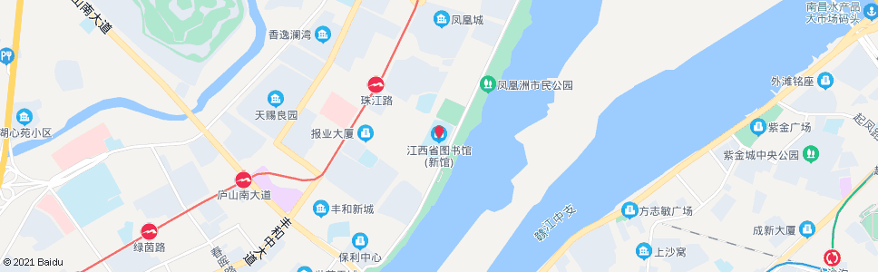 南昌省图书馆_公交站地图_南昌公交_妙搜公交查询2024