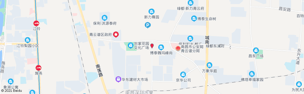 南昌航空路北口_公交站地图_南昌公交_妙搜公交查询2024