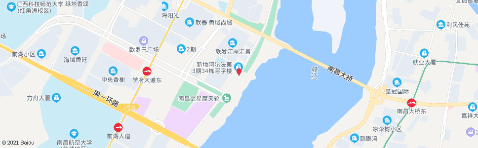 南昌赣江南大道口_公交站地图_南昌公交_妙搜公交查询2024