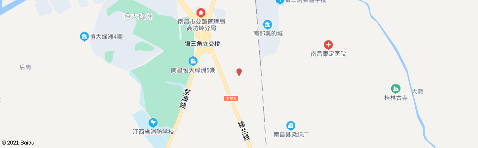 南昌横岗商店_公交站地图_南昌公交_妙搜公交查询2024