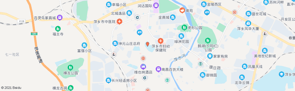萍乡市三中_公交站地图_萍乡公交_妙搜公交查询2024