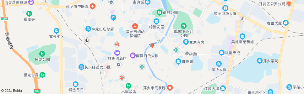 萍乡同聚大酒店_公交站地图_萍乡公交_妙搜公交查询2024