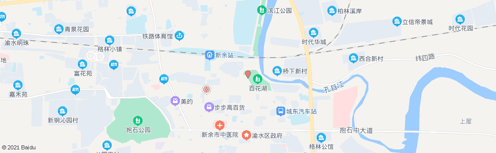 新余南湖公园_公交站地图_新余公交_妙搜公交查询2024
