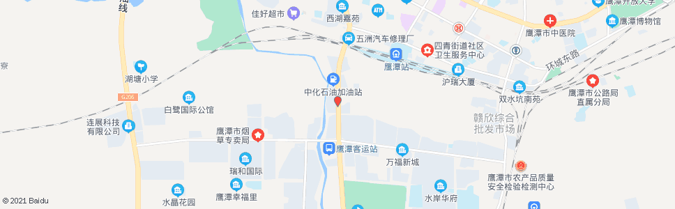 鹰潭白露村_公交站地图_鹰潭公交_妙搜公交查询2024