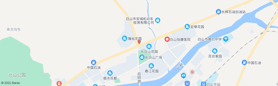 白山天星酒店_公交站地图_白山公交_妙搜公交查询2024