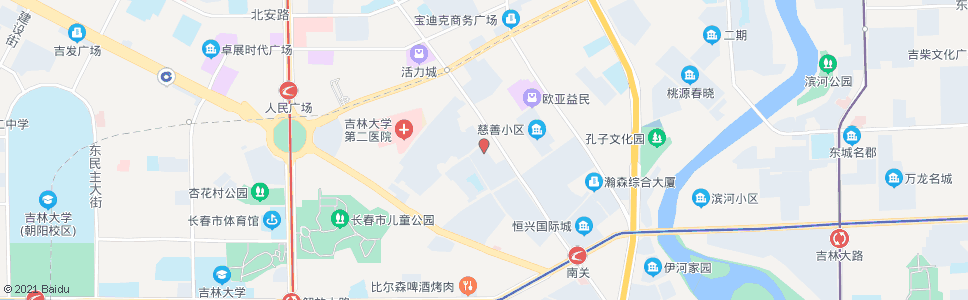 长春四道街_公交站地图_长春公交_妙搜公交查询2024