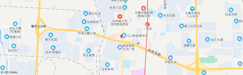 长春长春特警支队_公交站地图_长春公交_妙搜公交查询2024