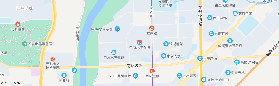 长春中海水岸春城_公交站地图_长春公交_妙搜公交查询2024