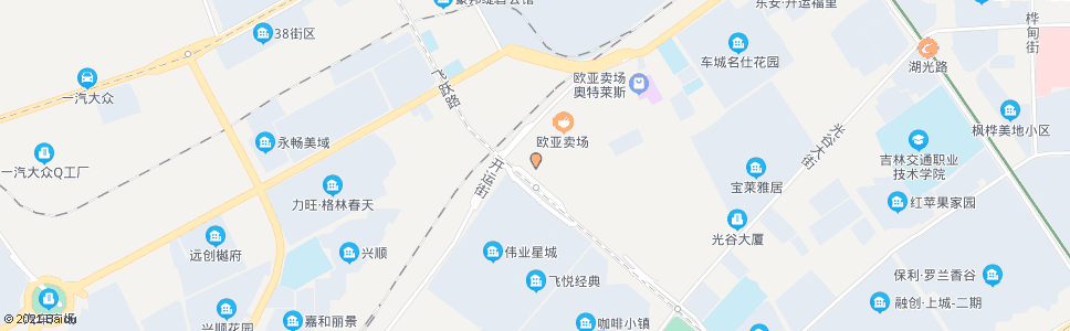 长春欧亚卖场20号门_公交站地图_长春公交_妙搜公交查询2025