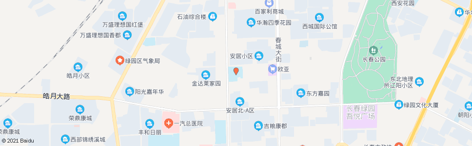 长春绿园小学_公交站地图_长春公交_妙搜公交查询2024