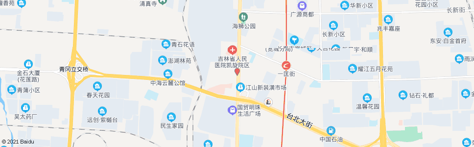 长春台北大街_公交站地图_长春公交_妙搜公交查询2024